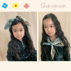 シルク100% スカーフ 頭に巻く